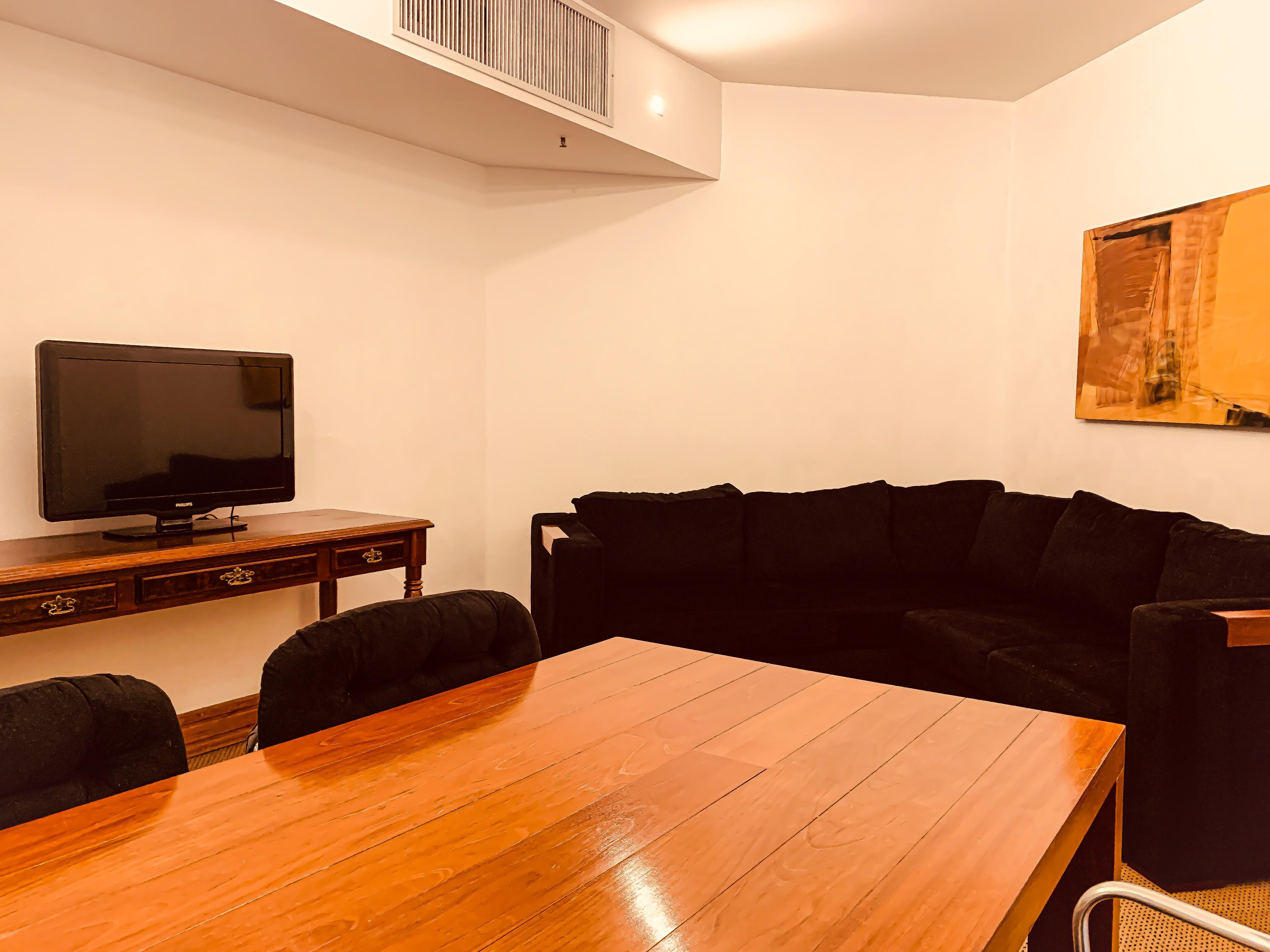 Ouro Minas Hotel Belo Horizonte, Dolce By Wyndham Экстерьер фото The common room at the International House