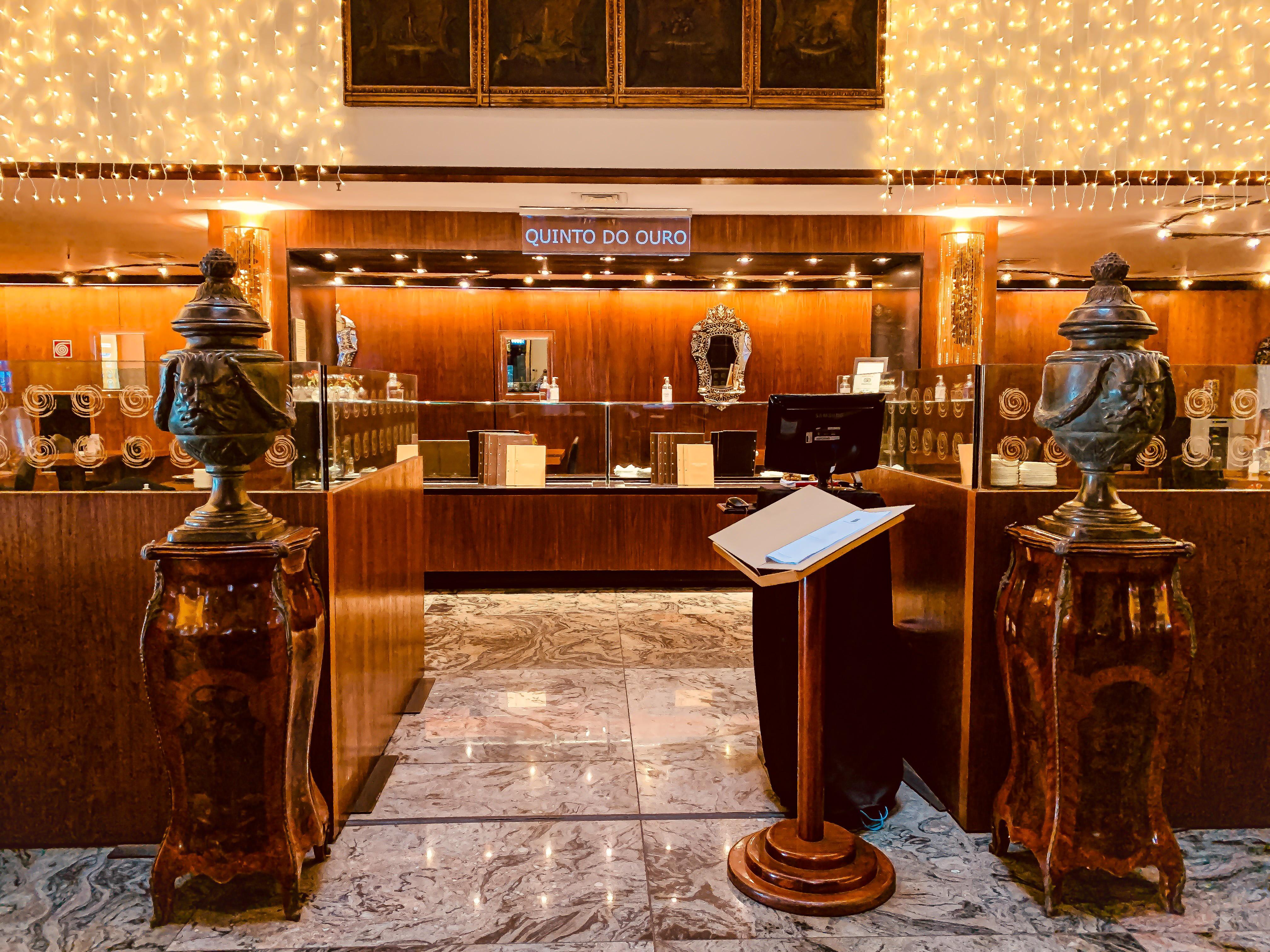 Ouro Minas Hotel Belo Horizonte, Dolce By Wyndham Экстерьер фото The lobby of the hotel